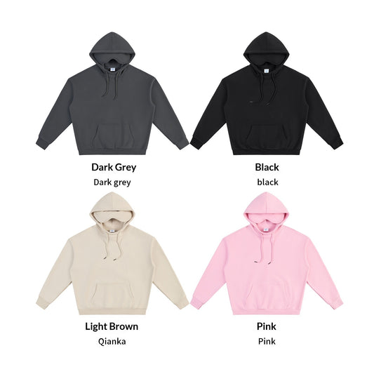 Eye-mask Hoodie 350g Fleece-lined Sweatshirt