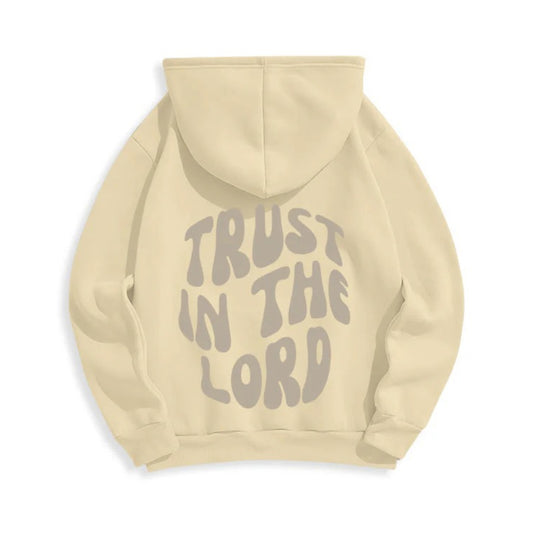 Gray And Blue Characters Hooded Sweatshirt