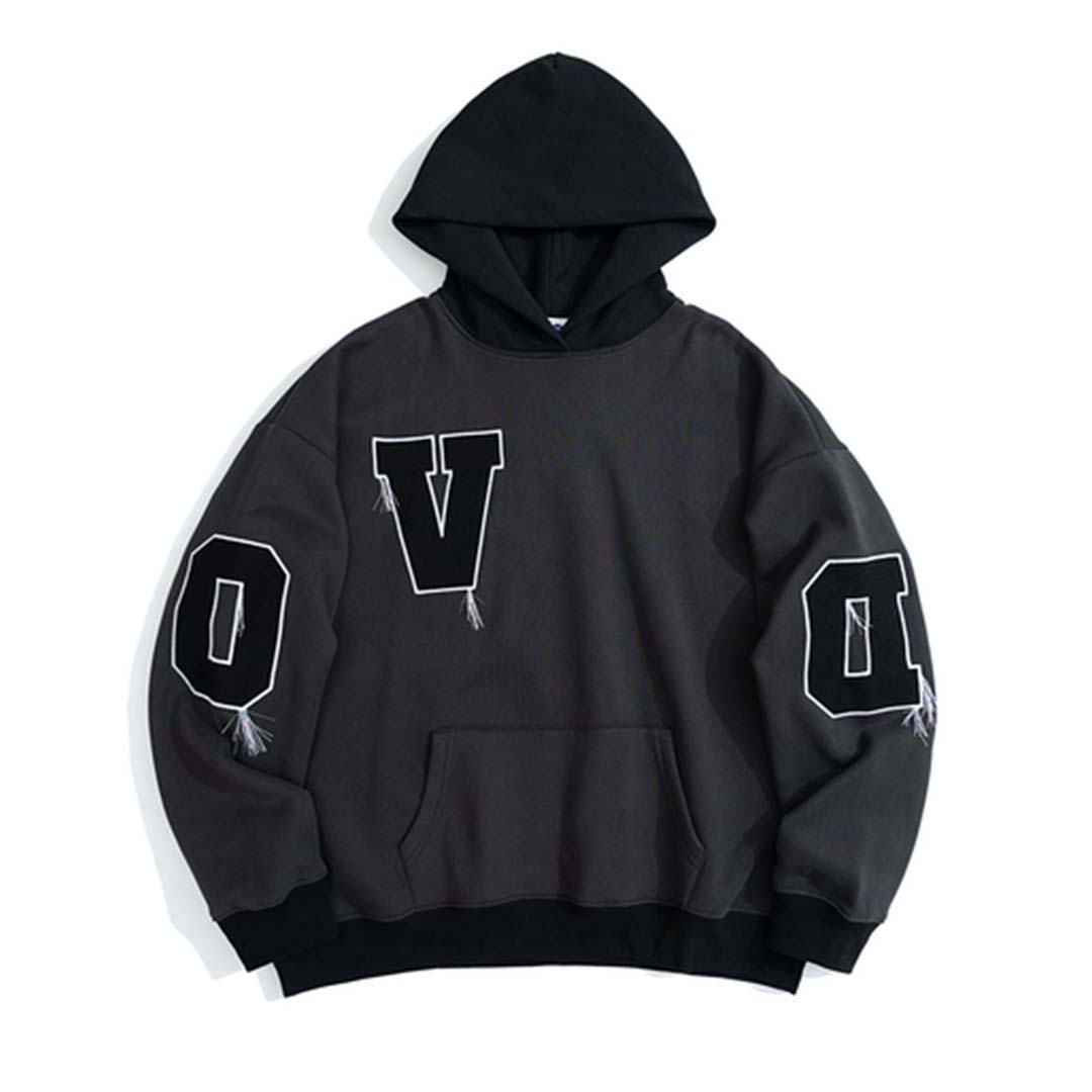 Retro Loose Casual Sports Style With Plush Hooded Hoodie For Men And Women's Couple Jacket