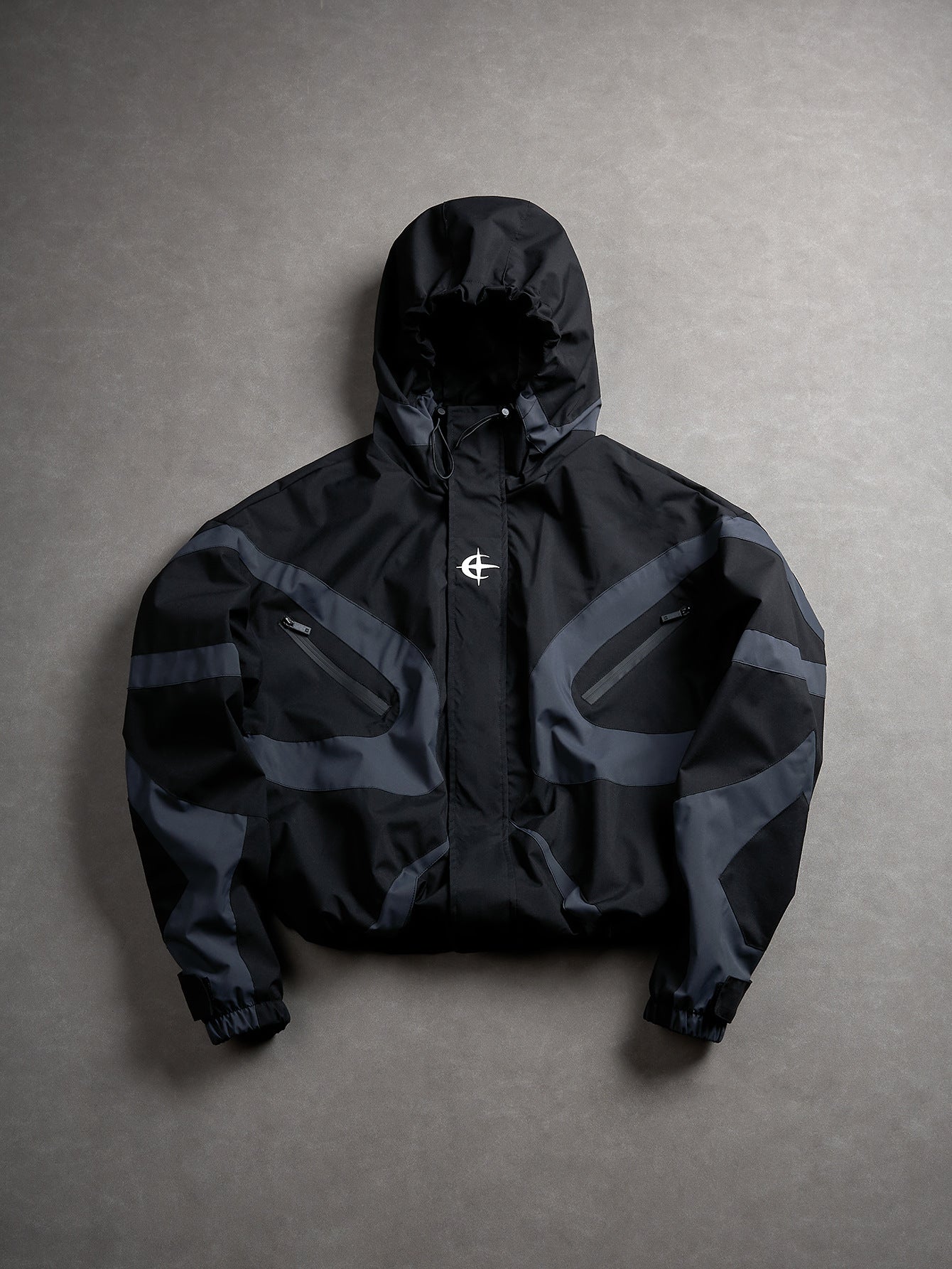 Mens Jacket With A Patchwork Design