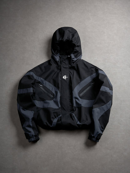 Mens Jacket With A Patchwork Design