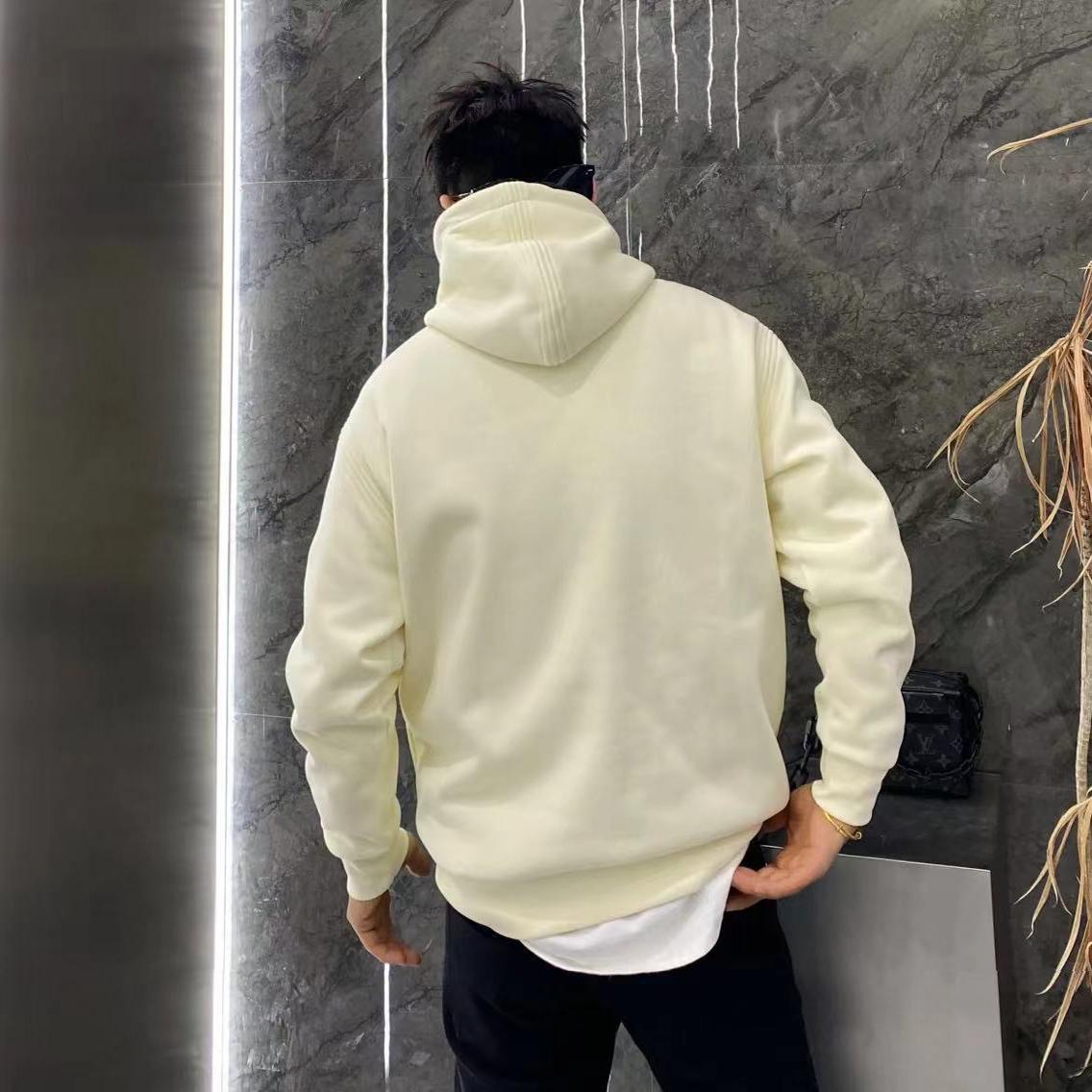 Turtleneck Hooded Sweater Men's Casual Loose Jacket Top