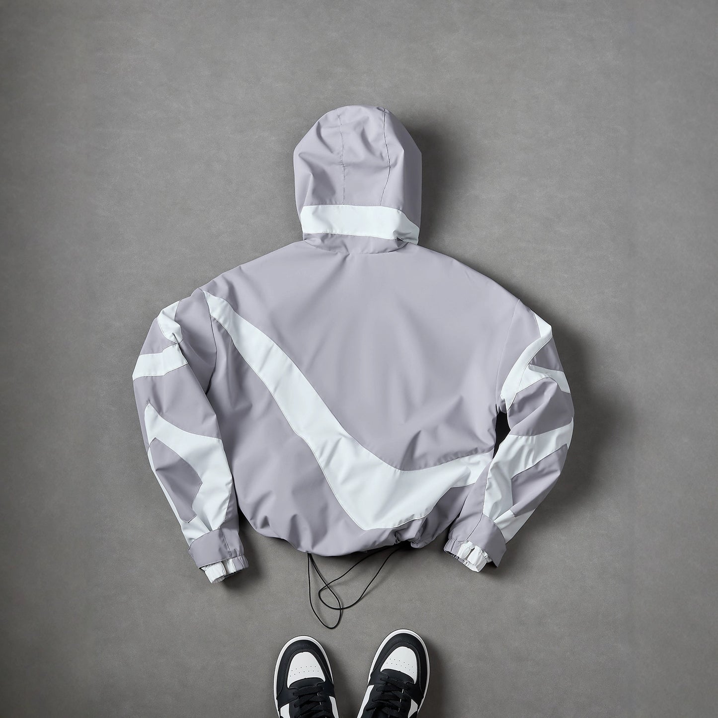 Mens Jacket With A Patchwork Design