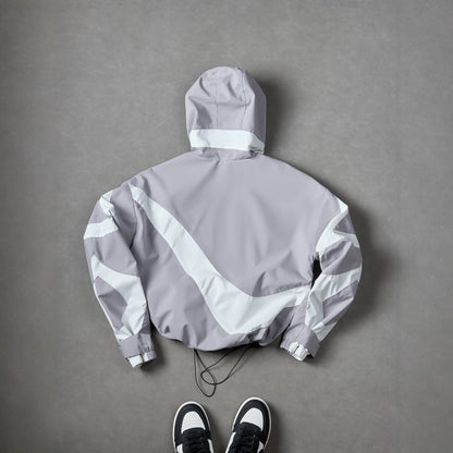 Mens Jacket With A Patchwork Design