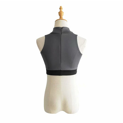 Wear A Handsome Jazz Dance High Waist Crop Top