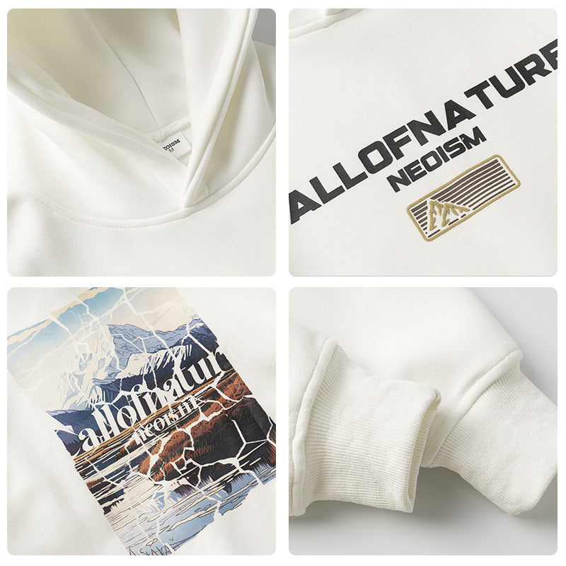 Fashion American Printed Hoodie Men And Women