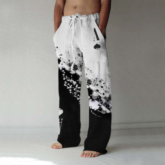 New Large Size Street Casual Wide Leg Sports Pants