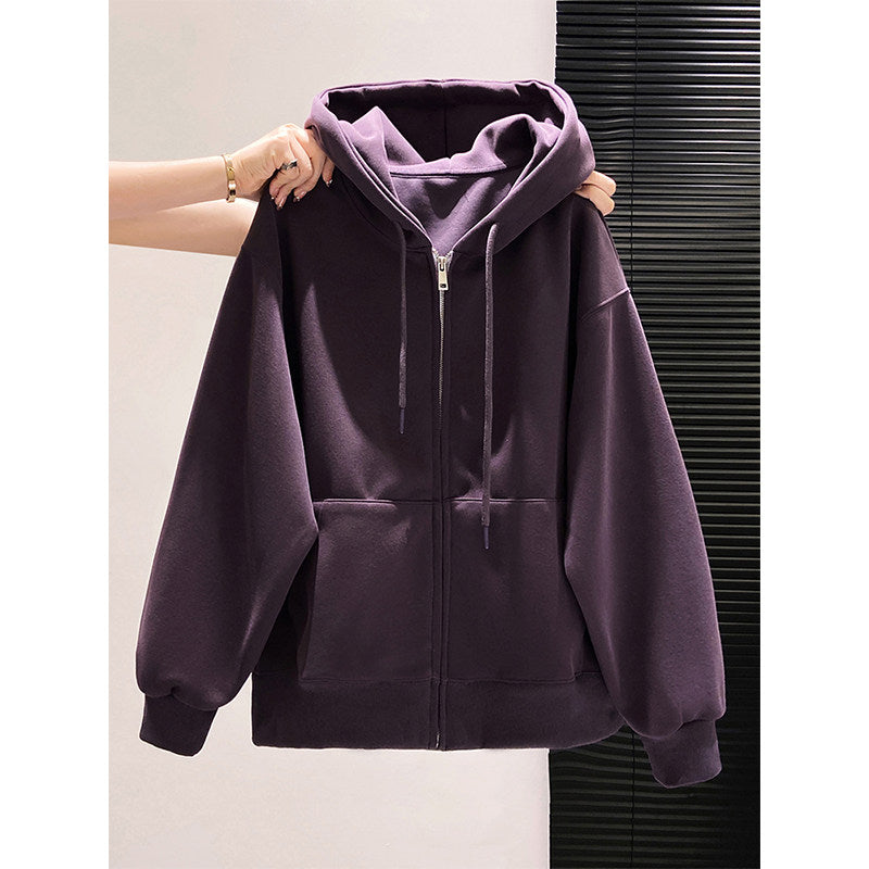 Casual Versatile Sporty Hoodie With Long Sleeves