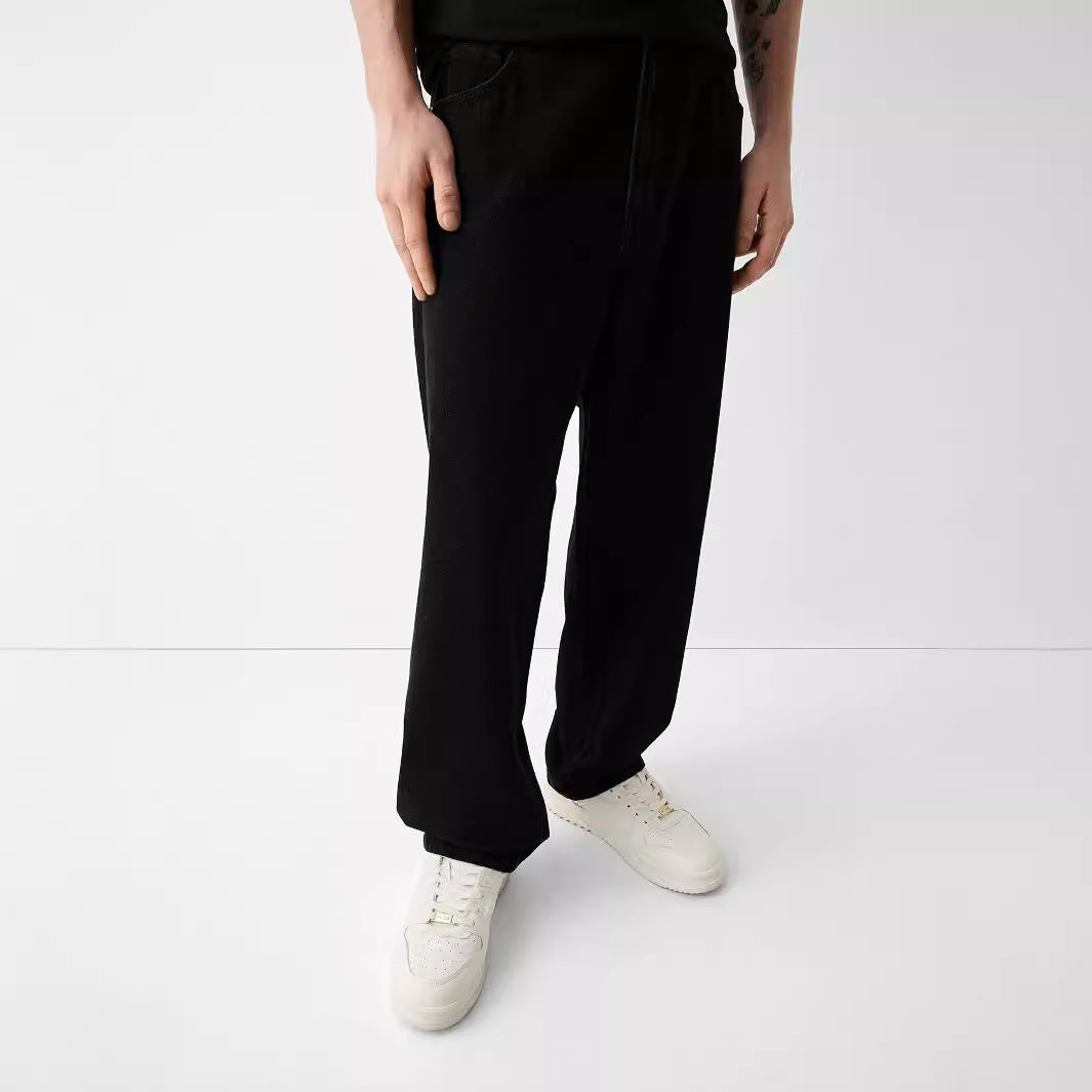 Creative Casual Versatile Men's Straight Jeans