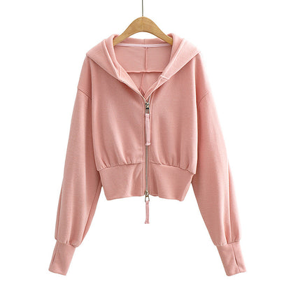 European And American Street Sports Fashion Casual Double Zip Patchwork Hoodie