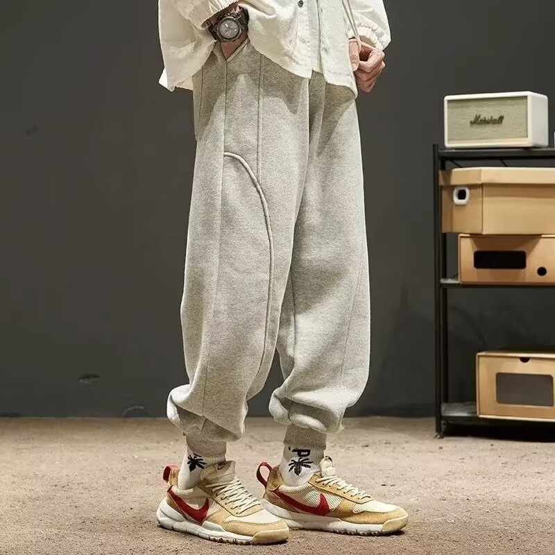 Leg-binding Sports Solid Color Casual Pants