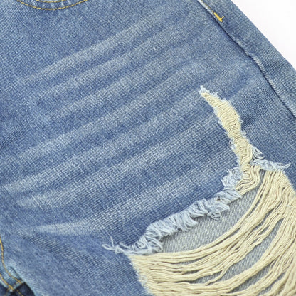 Women's High-Waist Jeans, Straight-Leg Ankle-Length Jeans In A Classic Style, Cotton Denim For All Seasons Forbidden Platform - Temu