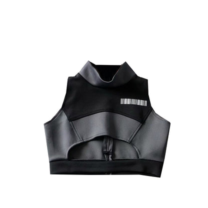 Wear A Handsome Jazz Dance High Waist Crop Top