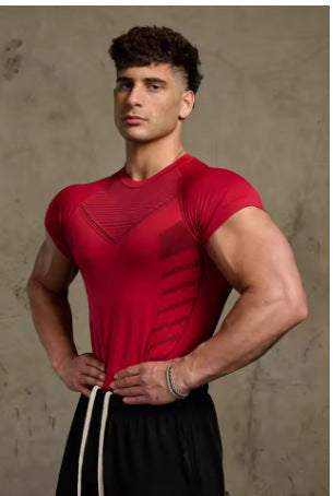 Running Quick-dry Fitness T-shirt Workout Sportswear