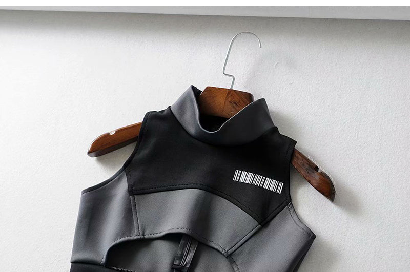 Wear A Handsome Jazz Dance High Waist Crop Top