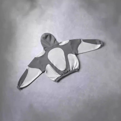 American Style Y2g Retro Contrast Color Street Trend Hoodie