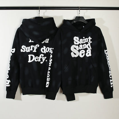 Fashion Unisex Plush Casual Hooded Sweater