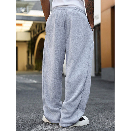 Mens Straight-Leg Casual Sports Sweatpants In American Style