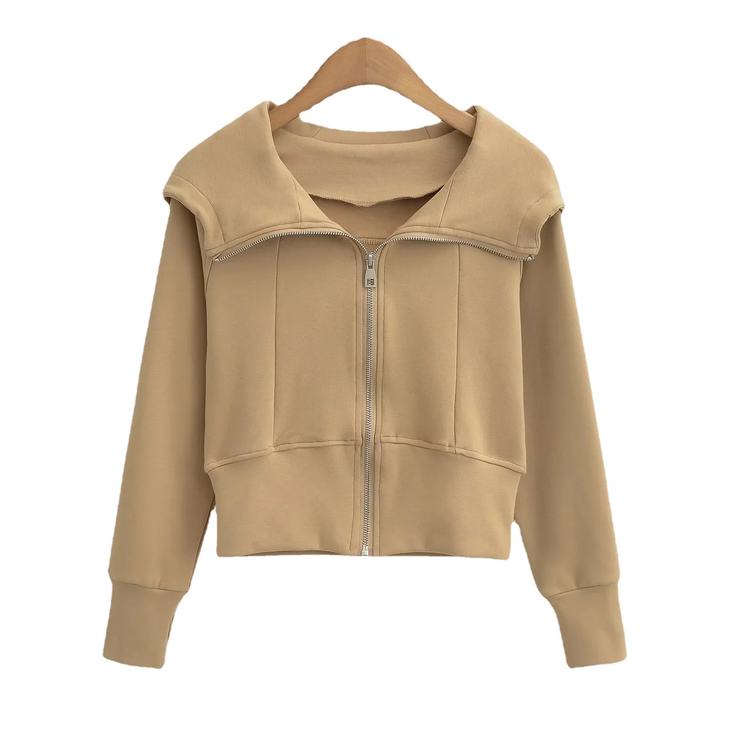 Women's American Street Sports Slim Version Hoodie Coat