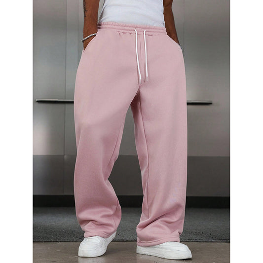 Mens Straight-Leg Casual Sports Sweatpants In American Style